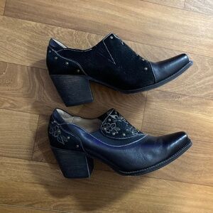 Spring Step L'Artiste Women Empowerite Hair-On-Hide Shoe Bootie UK 38 US 7.5-8